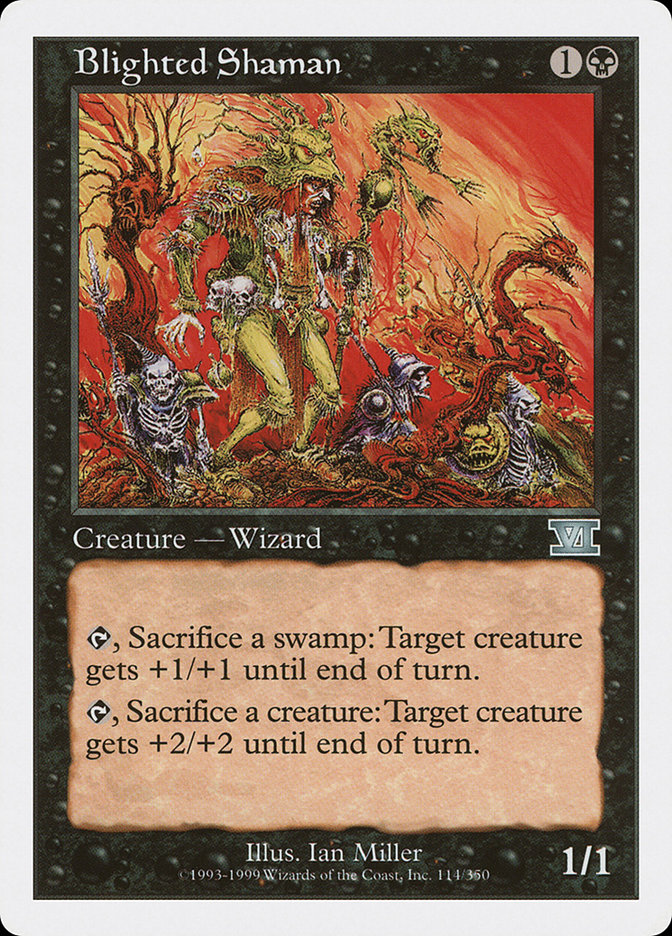 Blighted Shaman [Classic Sixth Edition] | Impulse Games and Hobbies