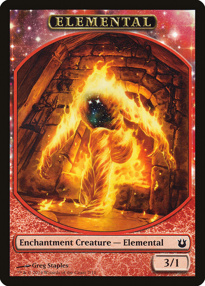 Elemental Token [Born of the Gods Tokens] | Impulse Games and Hobbies