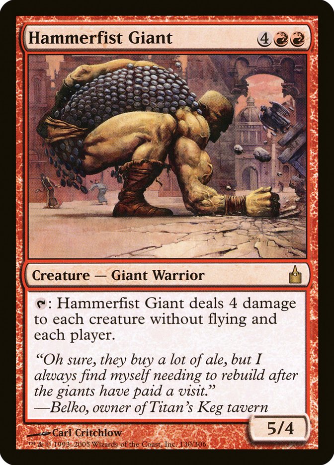 Hammerfist Giant [Ravnica: City of Guilds] | Impulse Games and Hobbies