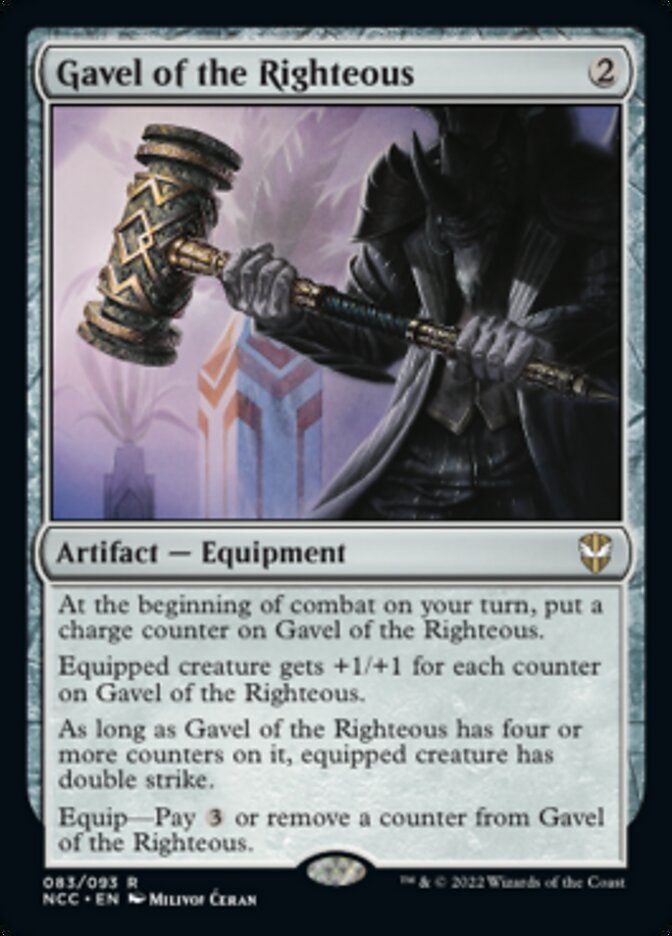 Gavel of the Righteous [Streets of New Capenna Commander] | Impulse Games and Hobbies