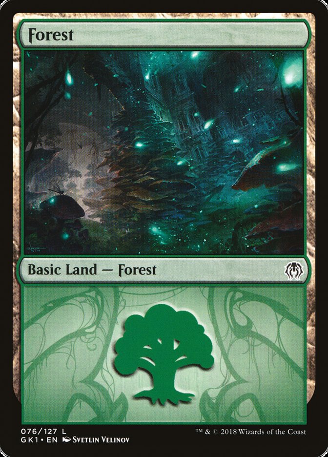 Forest (76) [Guilds of Ravnica Guild Kit] | Impulse Games and Hobbies