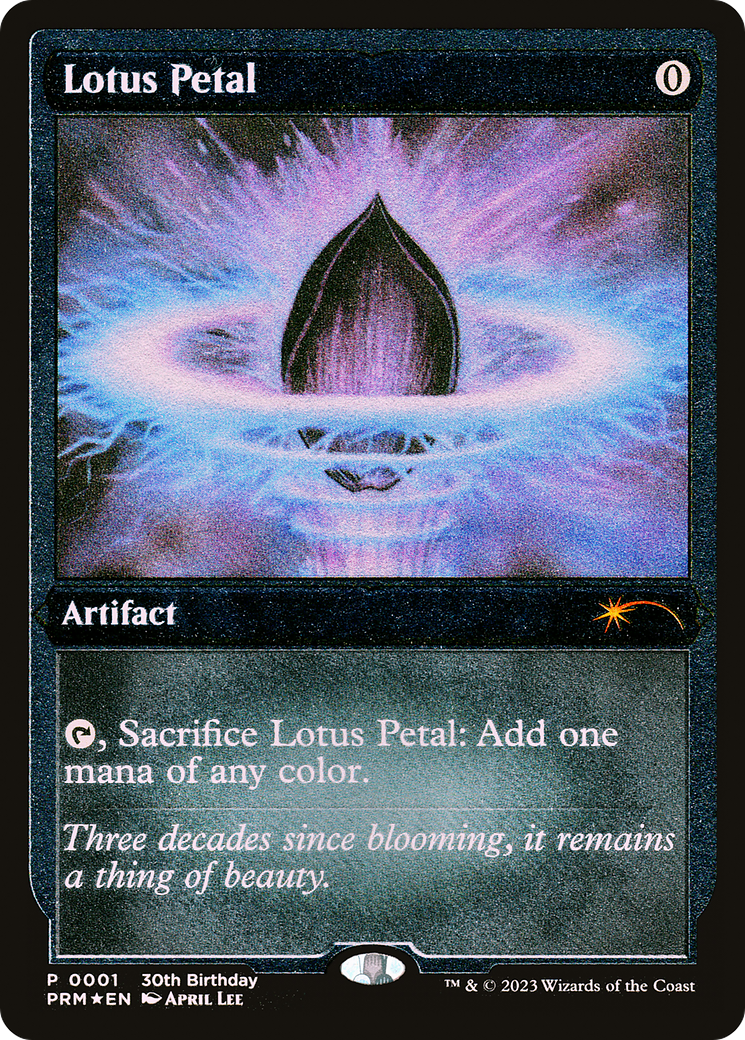 Lotus Petal (Foil Etched) [30th Anniversary Promos] | Impulse Games and Hobbies