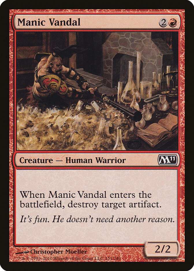 Manic Vandal [Magic 2011] | Impulse Games and Hobbies