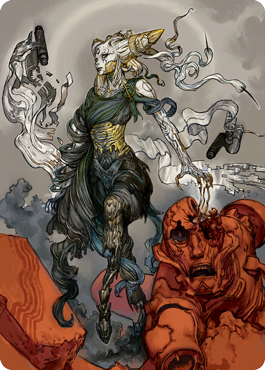 Tamiyo, Compleated Sage Art Card [Kamigawa: Neon Dynasty Art Series] | Impulse Games and Hobbies