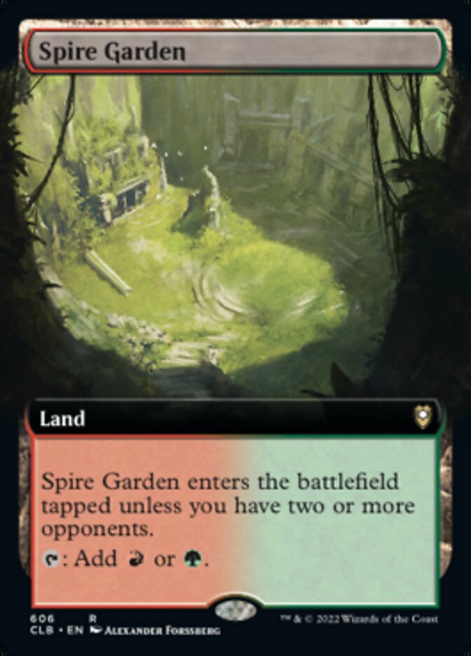 Spire Garden (Extended Art) [Commander Legends: Battle for Baldur's Gate] | Impulse Games and Hobbies