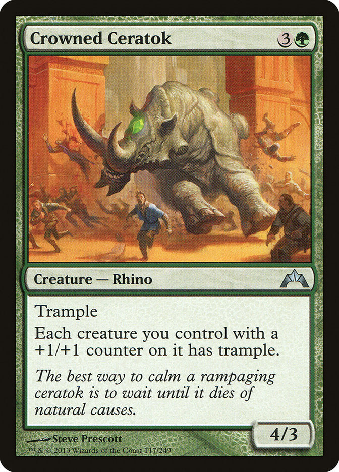 Crowned Ceratok [Gatecrash] | Impulse Games and Hobbies