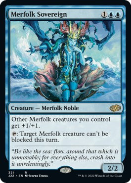 Merfolk Sovereign [Jumpstart 2022] | Impulse Games and Hobbies