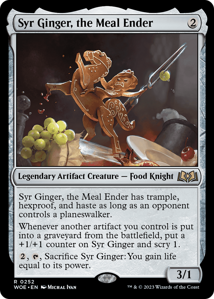 Syr Ginger, the Meal Ender [Wilds of Eldraine] | Impulse Games and Hobbies