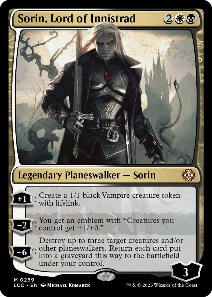 Sorin, Lord of Innistrad [The Lost Caverns of Ixalan Commander] | Impulse Games and Hobbies