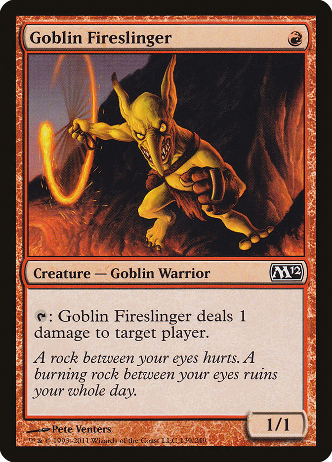 Goblin Fireslinger [Magic 2012] | Impulse Games and Hobbies