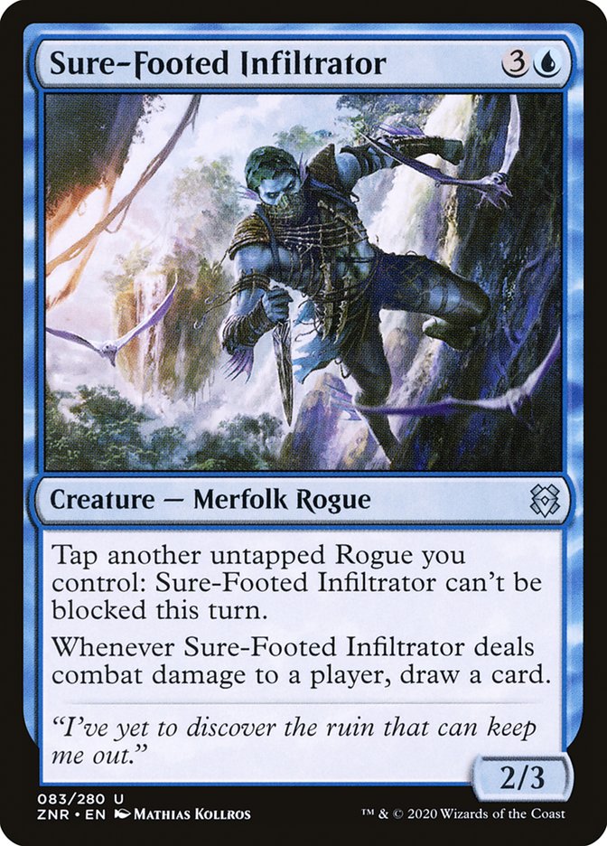 Sure-Footed Infiltrator [Zendikar Rising] | Impulse Games and Hobbies