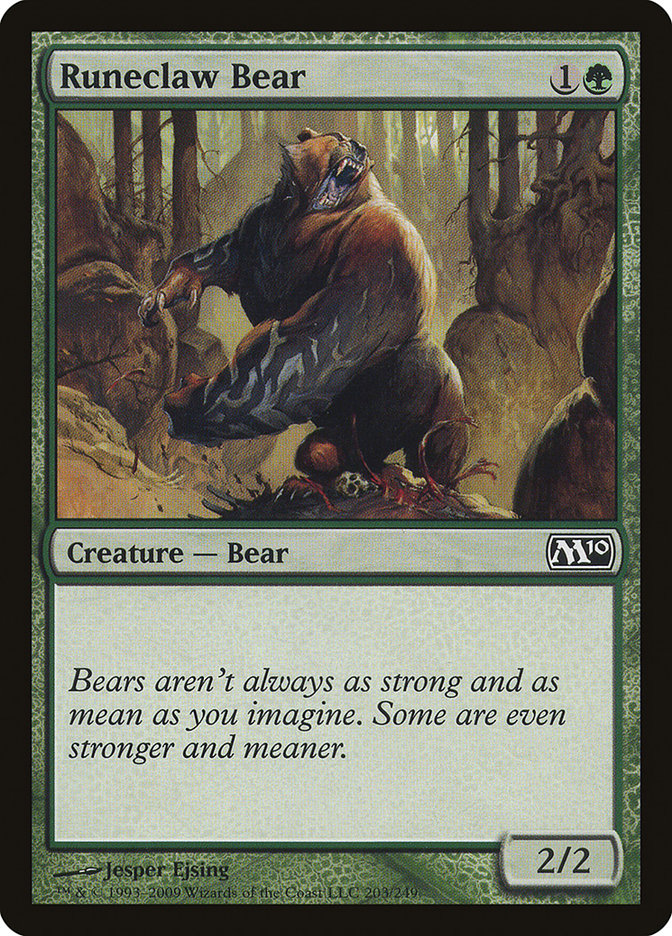 Runeclaw Bear [Magic 2010] | Impulse Games and Hobbies