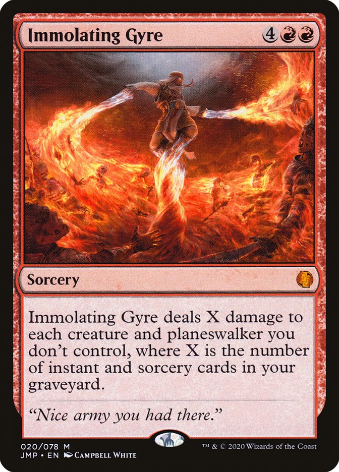 Immolating Gyre [Jumpstart] | Impulse Games and Hobbies