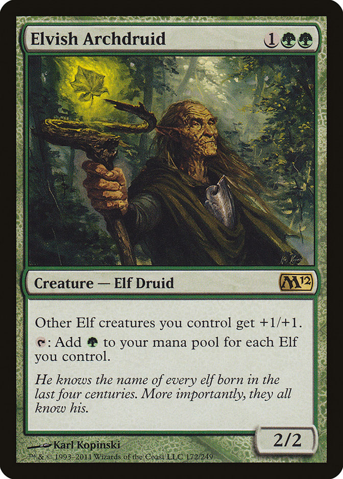 Elvish Archdruid [Magic 2012] | Impulse Games and Hobbies