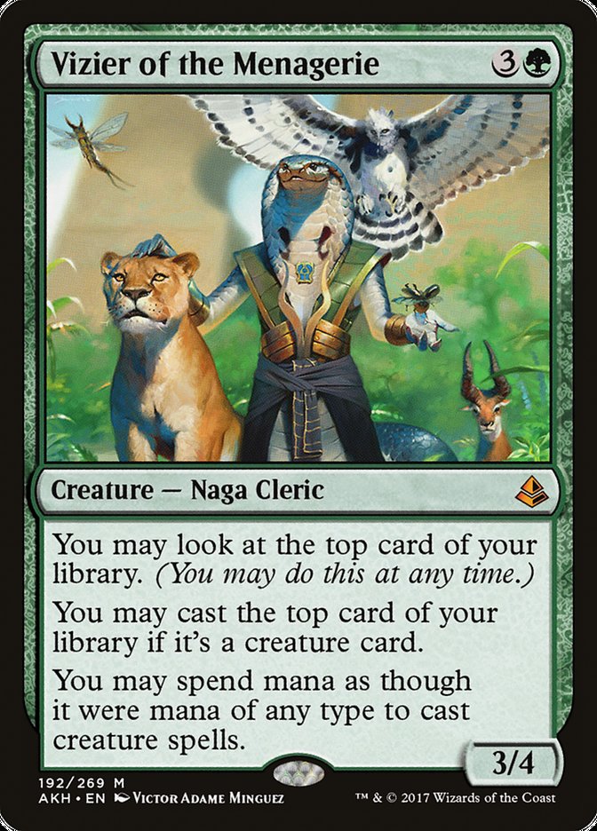 Vizier of the Menagerie [Amonkhet] | Impulse Games and Hobbies