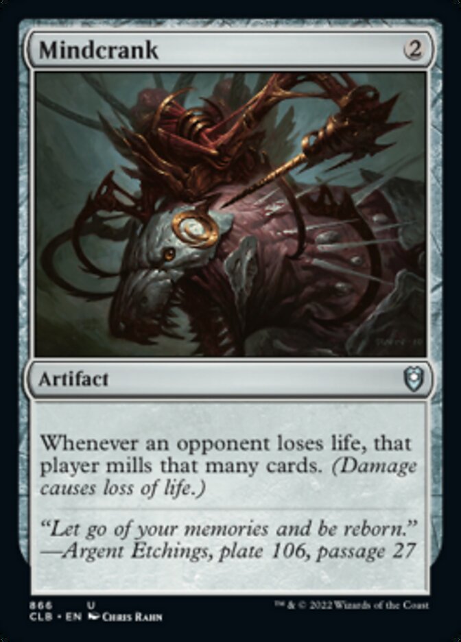 Mindcrank [Commander Legends: Battle for Baldur's Gate] | Impulse Games and Hobbies