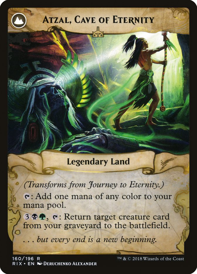 Journey to Eternity // Atzal, Cave of Eternity [Rivals of Ixalan] | Impulse Games and Hobbies