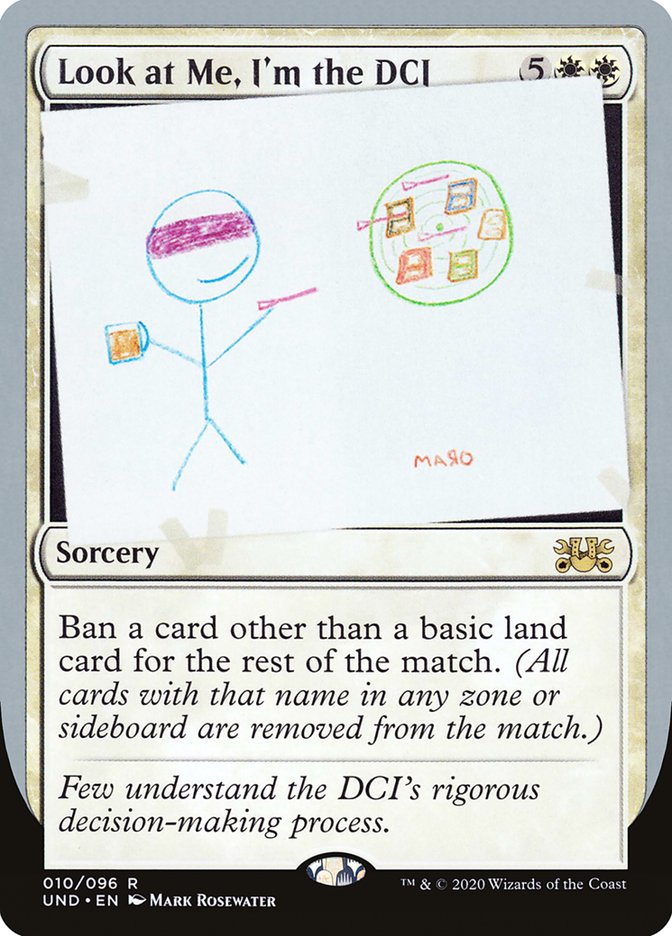 Look at Me, I'm the DCI [Unsanctioned] | Impulse Games and Hobbies