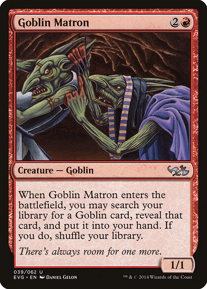 Goblin Matron (Elves vs. Goblins) [Duel Decks Anthology] | Impulse Games and Hobbies