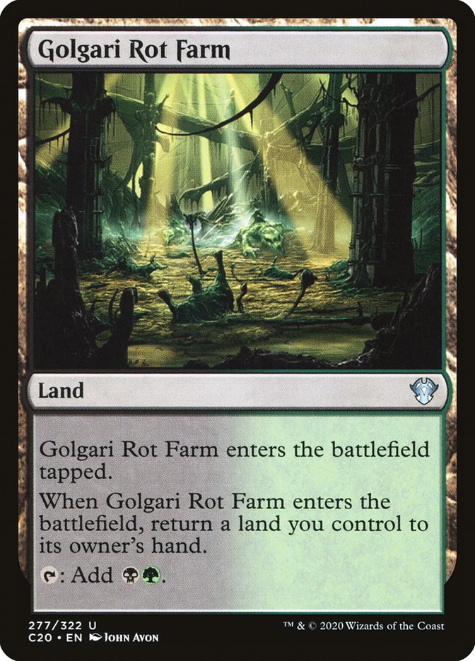 Golgari Rot Farm [Commander 2020] | Impulse Games and Hobbies
