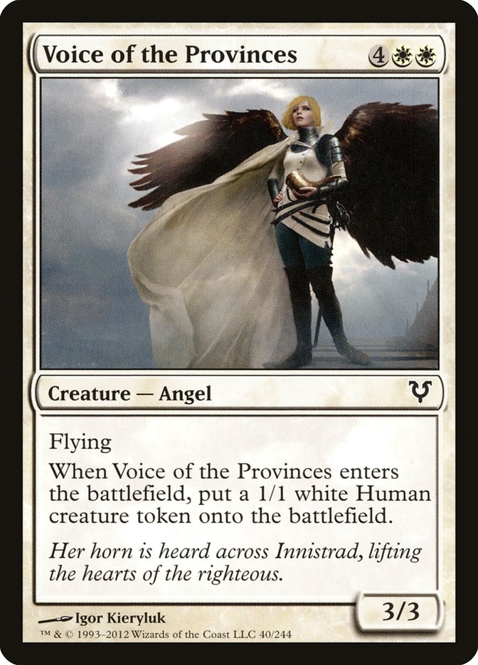 Voice of the Provinces [Avacyn Restored] | Impulse Games and Hobbies