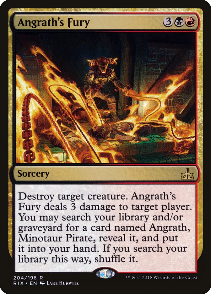 Angrath's Fury [Rivals of Ixalan] | Impulse Games and Hobbies