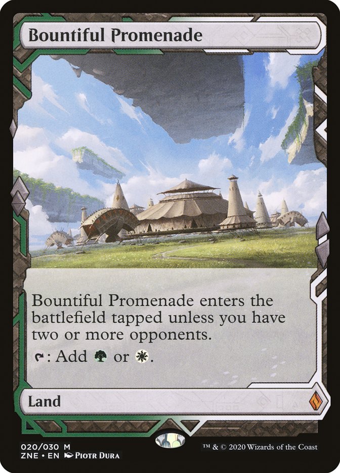 Bountiful Promenade (Expeditions) [Zendikar Rising Expeditions] | Impulse Games and Hobbies