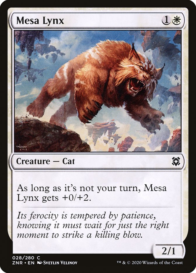 Mesa Lynx [Zendikar Rising] | Impulse Games and Hobbies