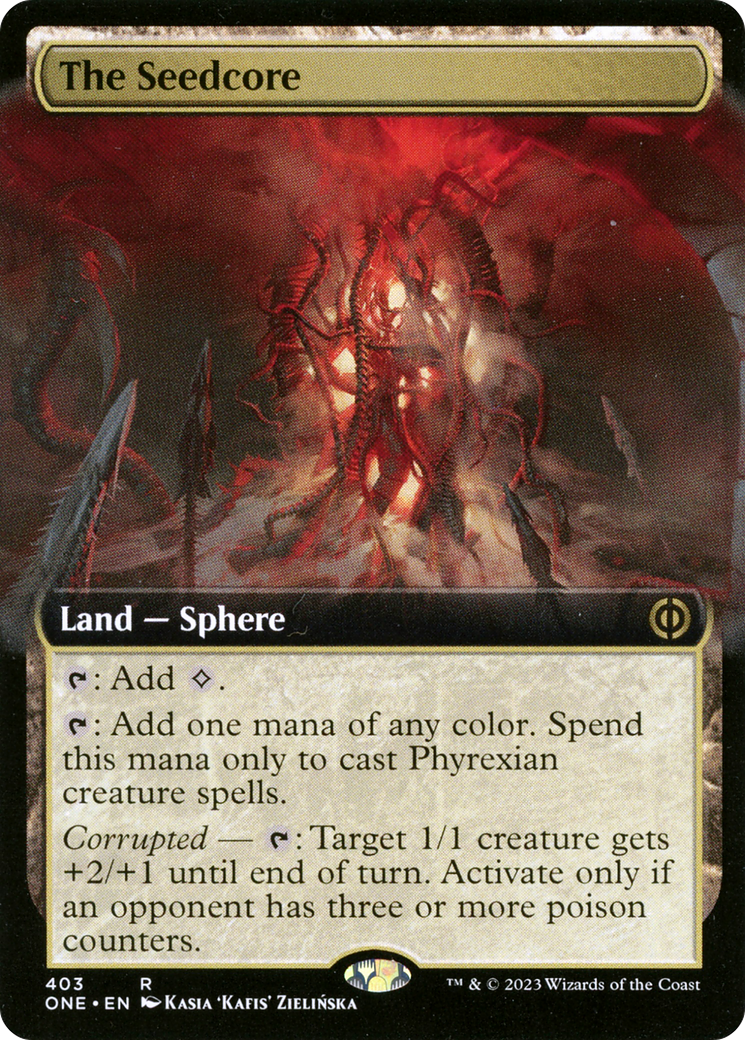 The Seedcore (Extended Art) [Phyrexia: All Will Be One] | Impulse Games and Hobbies