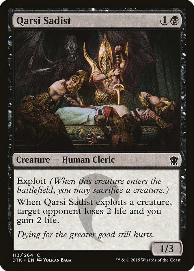 Qarsi Sadist [Dragons of Tarkir] | Impulse Games and Hobbies