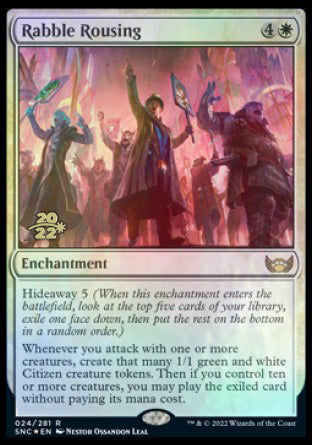Rabble Rousing [Streets of New Capenna Prerelease Promos] | Impulse Games and Hobbies