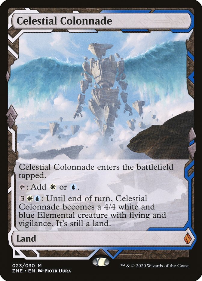 Celestial Colonnade (Expeditions) [Zendikar Rising Expeditions] | Impulse Games and Hobbies