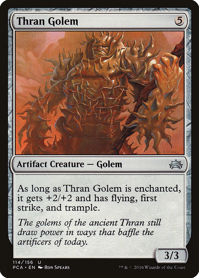 Thran Golem [Planechase Anthology] | Impulse Games and Hobbies