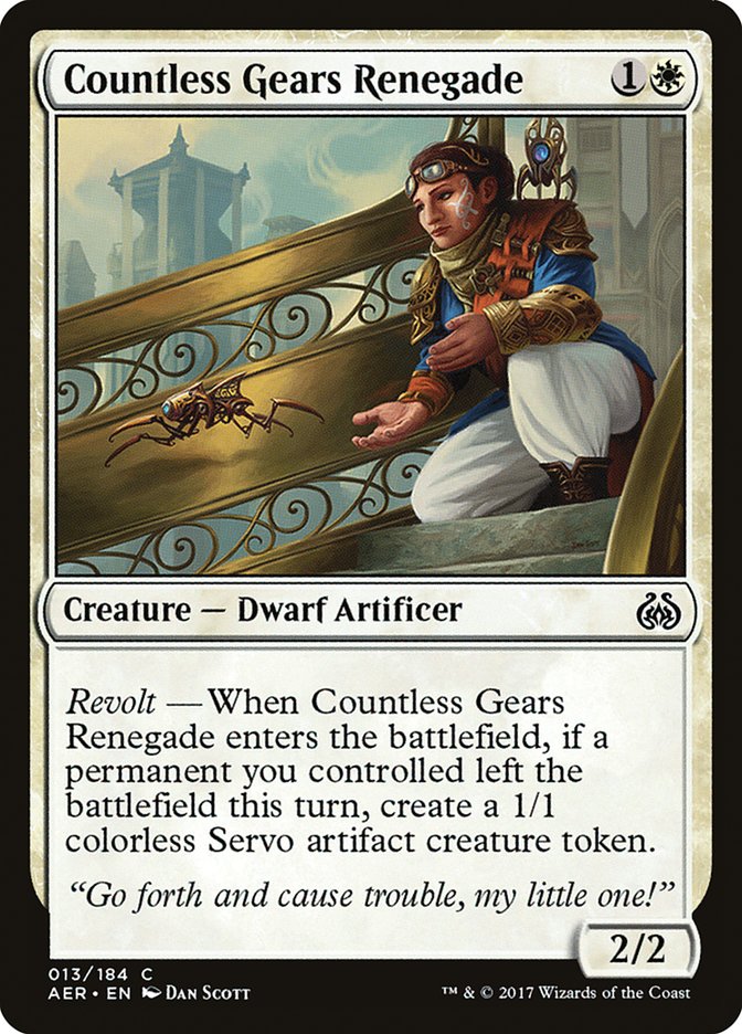 Countless Gears Renegade [Aether Revolt] | Impulse Games and Hobbies