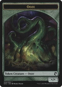 Ooze // Frog Lizard Token [Ravnica Allegiance: Guild Kits] | Impulse Games and Hobbies