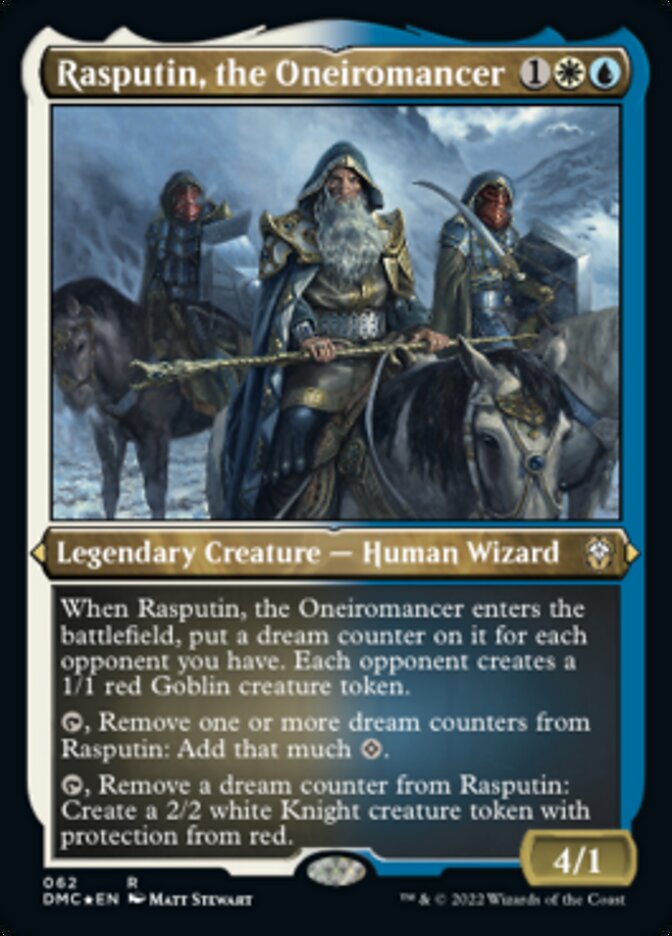 Rasputin, the Oneiromancer (Foil Etched) [Dominaria United Commander] | Impulse Games and Hobbies