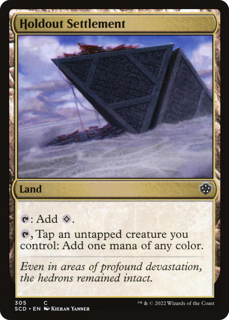 Holdout Settlement [Starter Commander Decks] | Impulse Games and Hobbies