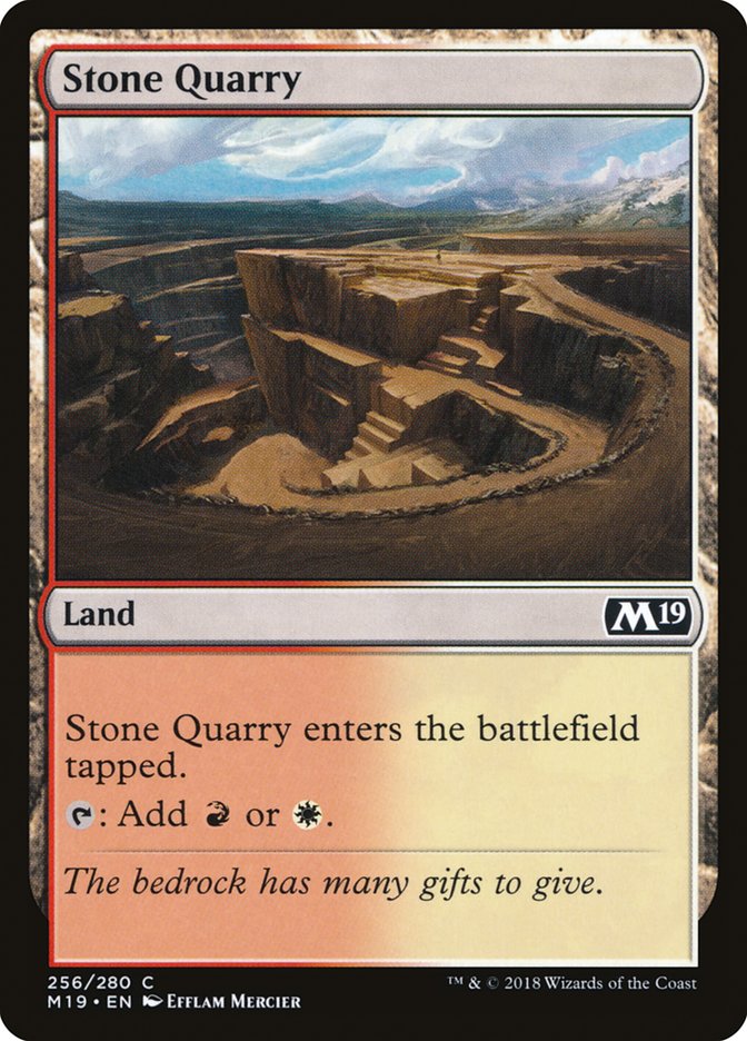 Stone Quarry [Core Set 2019] | Impulse Games and Hobbies