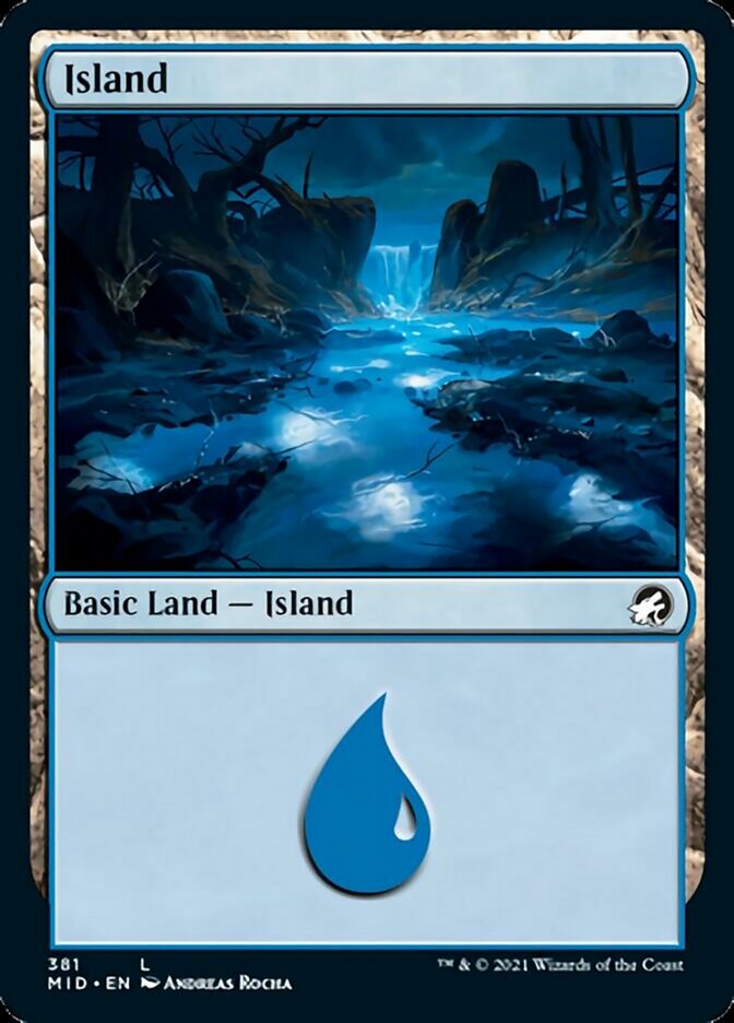 Island (381) [Innistrad: Midnight Hunt] | Impulse Games and Hobbies