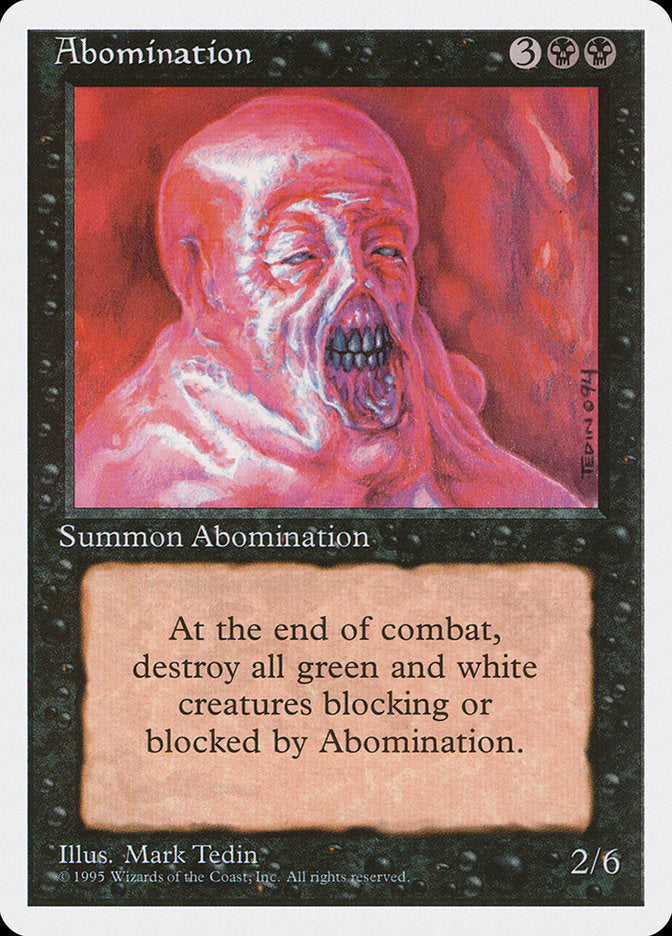 Abomination [Fourth Edition] | Impulse Games and Hobbies