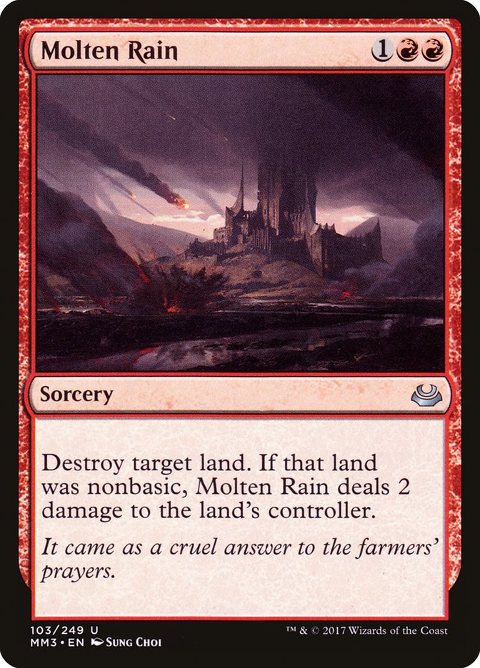 Molten Rain [Modern Masters 2017] | Impulse Games and Hobbies