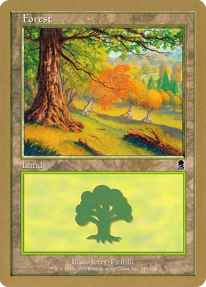 Forest (shh349) (Sim Han How) [World Championship Decks 2002] | Impulse Games and Hobbies