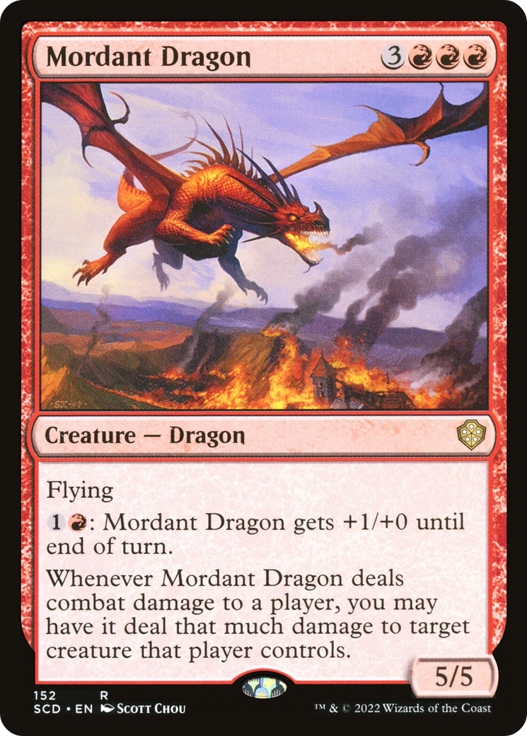 Mordant Dragon [Starter Commander Decks] | Impulse Games and Hobbies