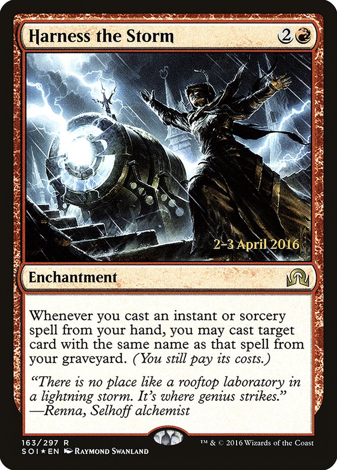 Harness the Storm [Shadows over Innistrad Prerelease Promos] | Impulse Games and Hobbies
