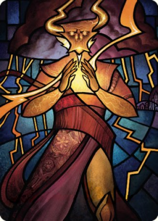 Najal, the Storm Runner Art Card [Dominaria United Art Series] | Impulse Games and Hobbies