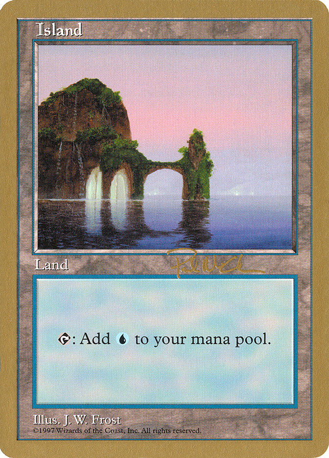 Island (pm434) (Paul McCabe) [World Championship Decks 1997] | Impulse Games and Hobbies