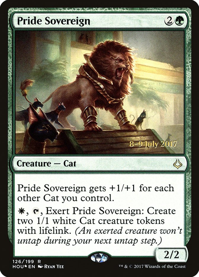 Pride Sovereign [Hour of Devastation Prerelease Promos] | Impulse Games and Hobbies