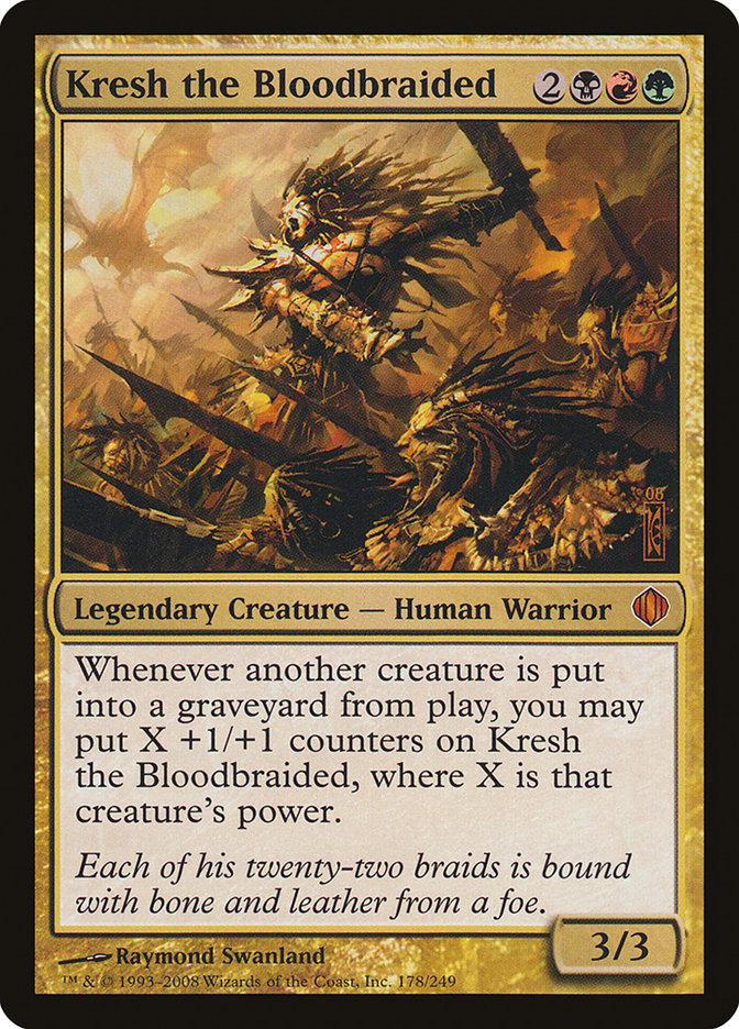 Kresh the Bloodbraided [Shards of Alara] | Impulse Games and Hobbies