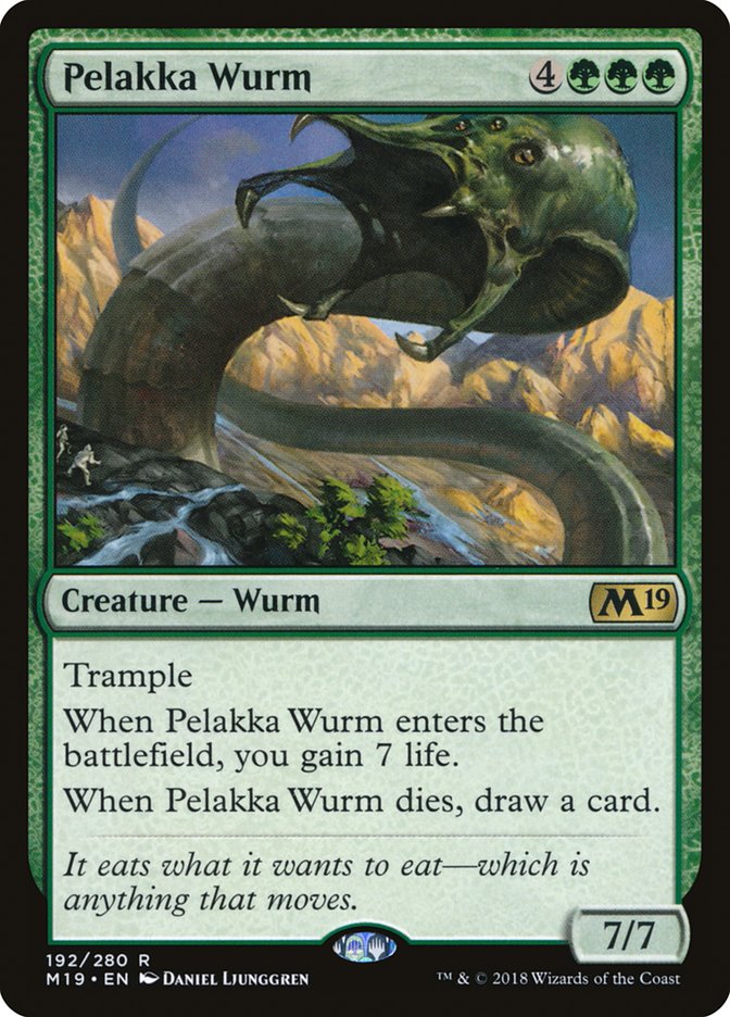 Pelakka Wurm [Core Set 2019] | Impulse Games and Hobbies