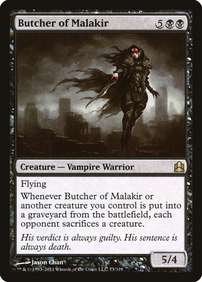 Butcher of Malakir [Commander 2011] | Impulse Games and Hobbies